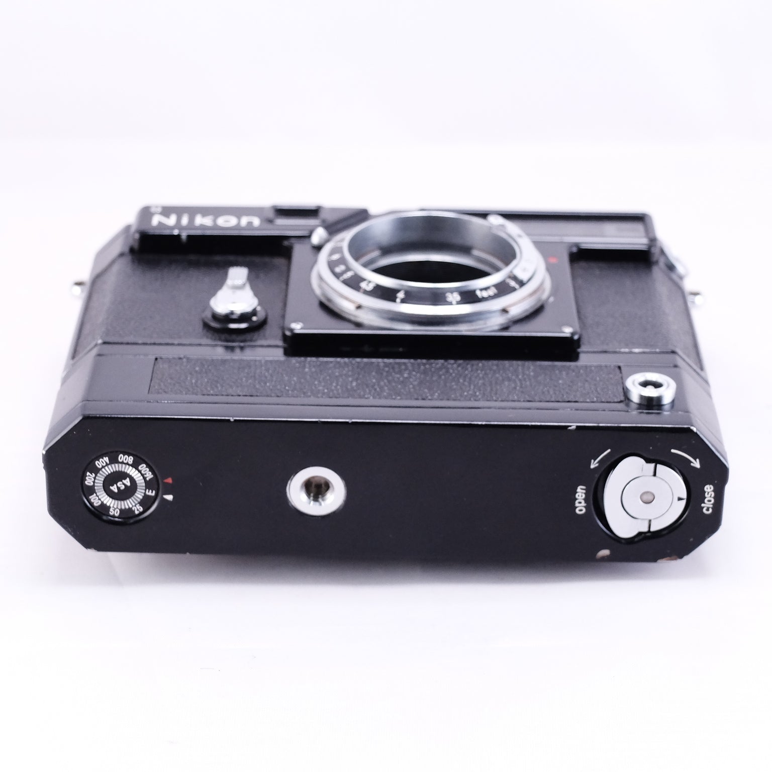 Nikon SP Black 後塗り + モータードライブ (改造品)