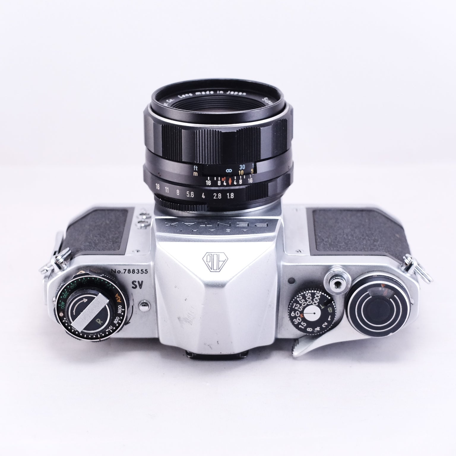 PENTAX SV (silver) + Super-Takumar 55mm F1.8