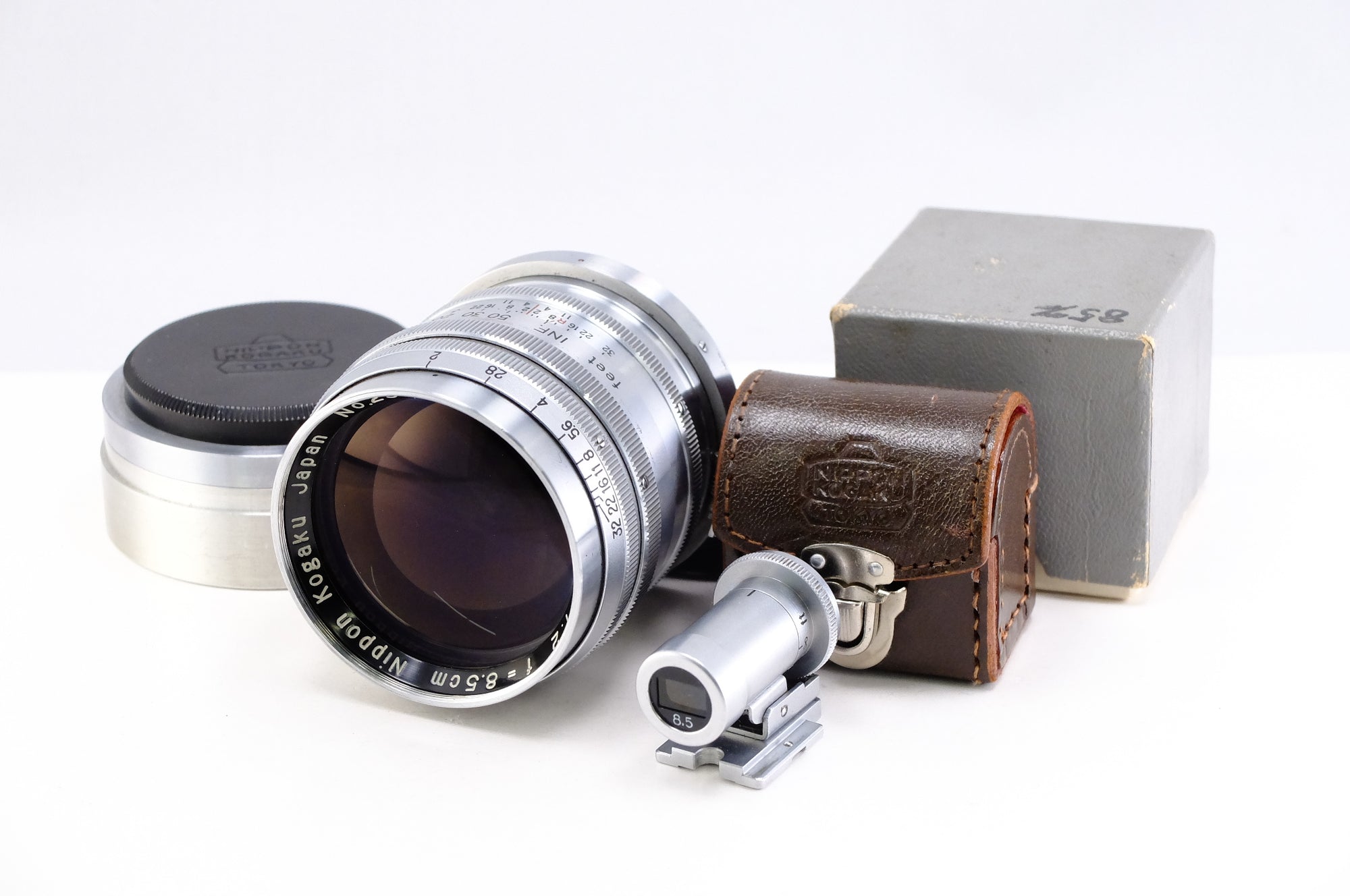 【Nikon】NIKKOR-P.C 8.5cm F2 [S] ビューファインダー付 | 東京CAMERA