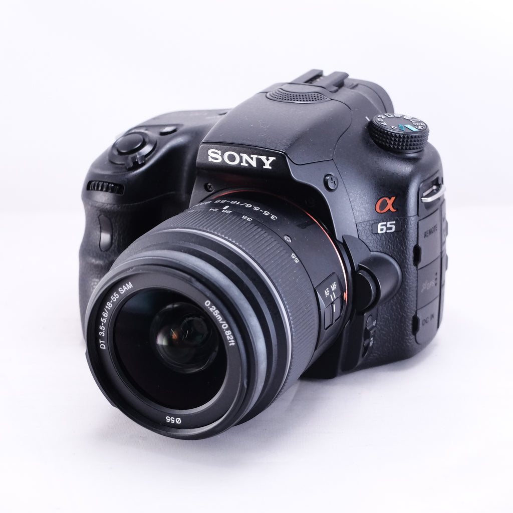 Sony α65 ダブルズームレンズキット 18-55mm + 55-200mm
