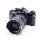 Canon AV-1 (Black) + CANON ZOOM LENS FD 28-50mm F3.5