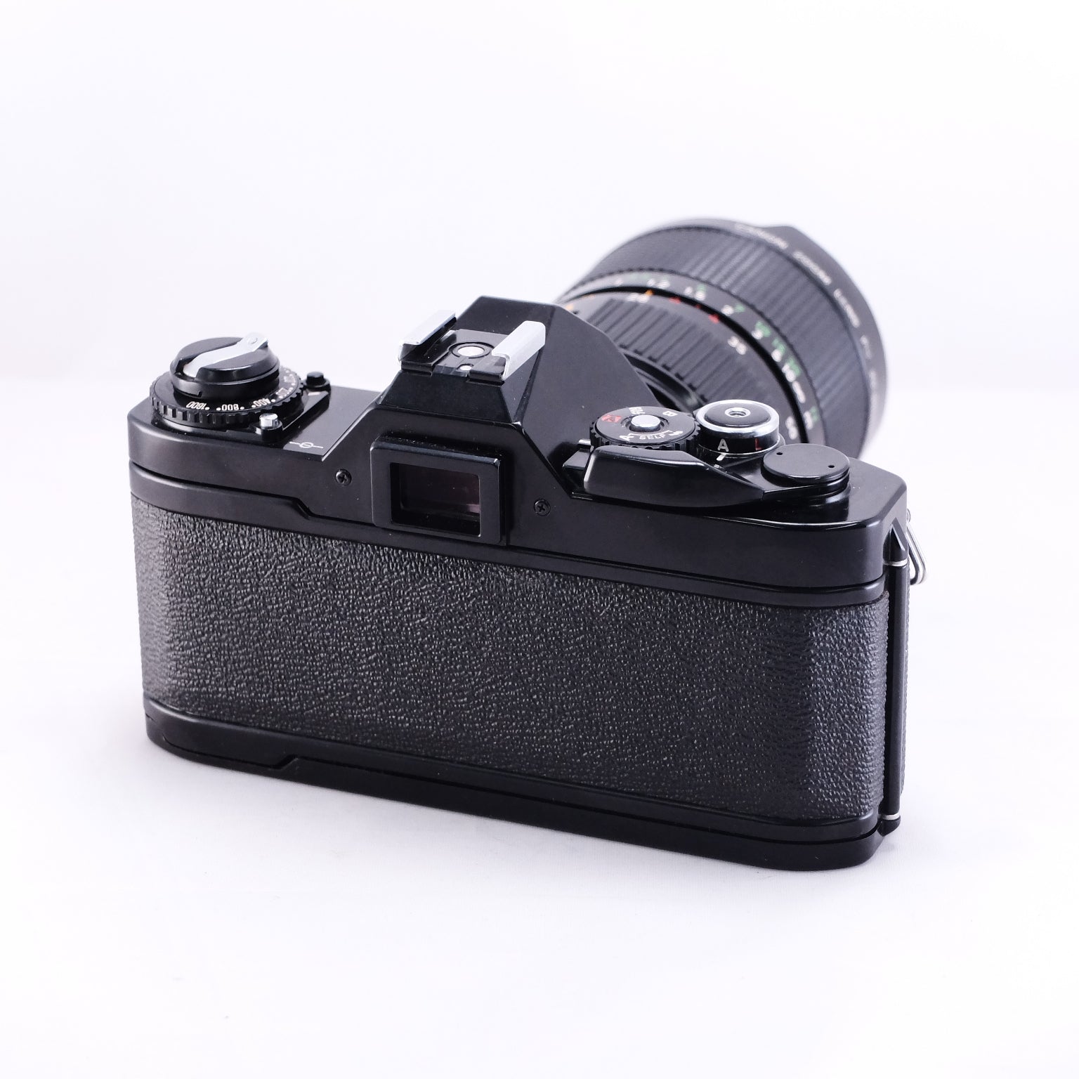 Canon AV-1 (Black) + CANON ZOOM LENS FD 28-50mm F3.5