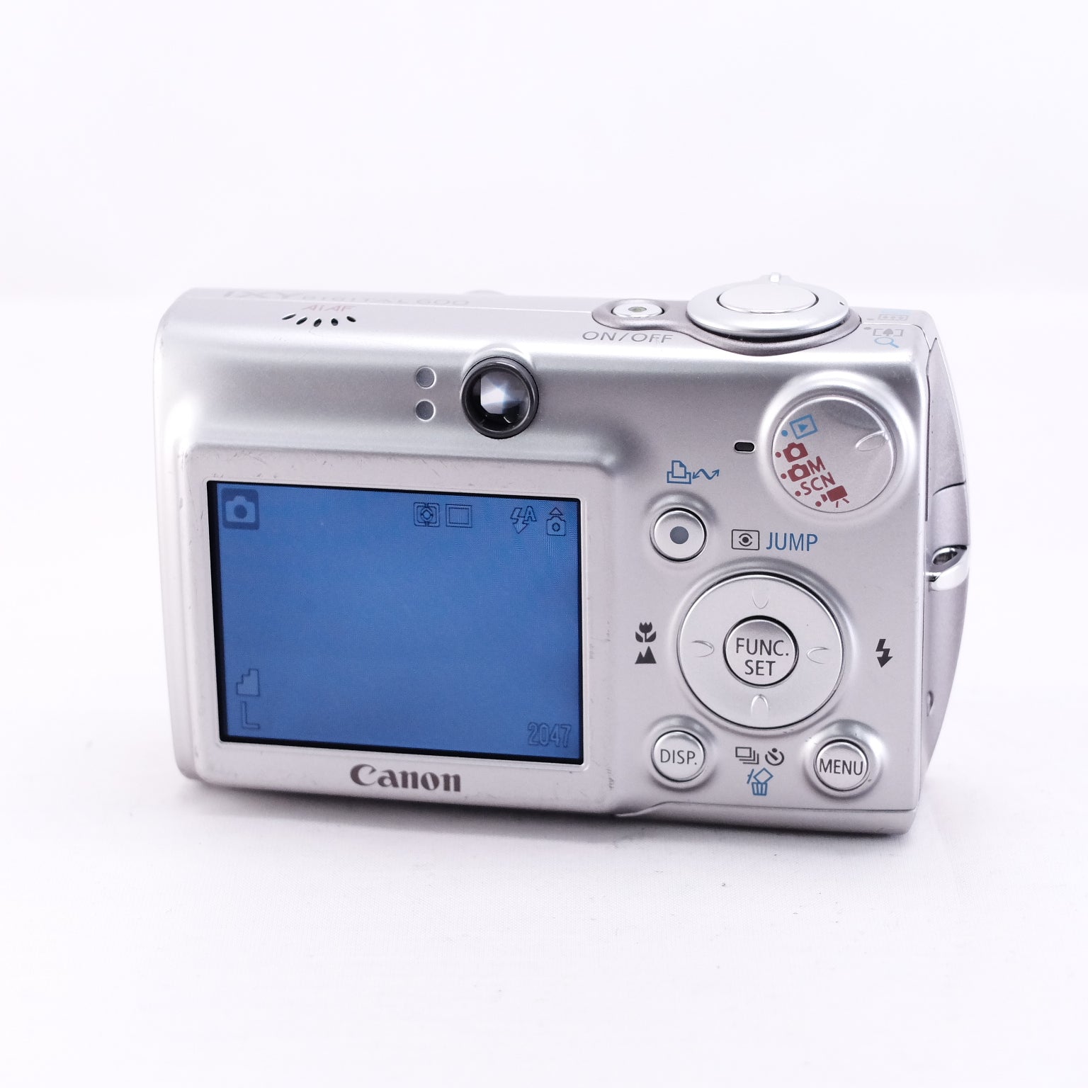Canon IXY DIGITAL 600（メモリーカード&バッテリー/充電器付き）