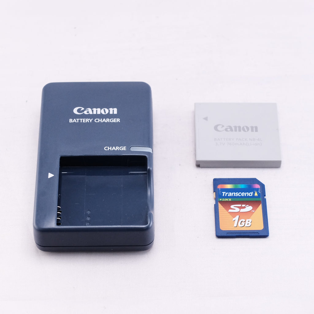 Canon IXY DIGITAL 10（メモリーカード&バッテリー/充電器付き）