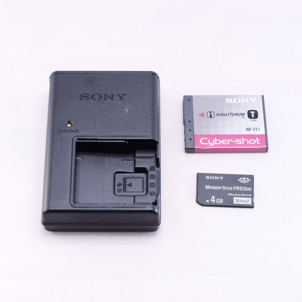 SONY Cyber-Shot DSC-T5（メモリーカード&バッテリー/充電器付き）