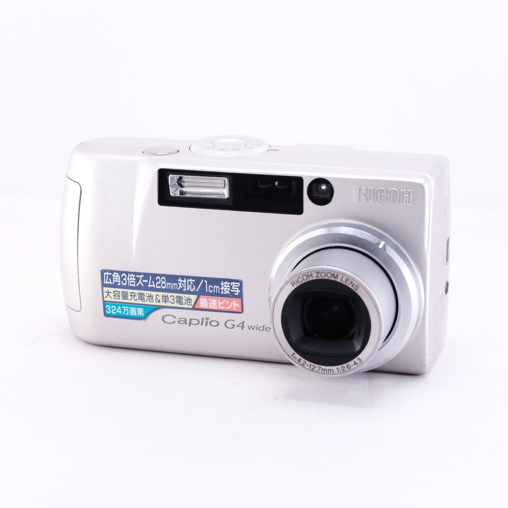 RICOH Caplio G4wide（メモリーカード&電池付き）