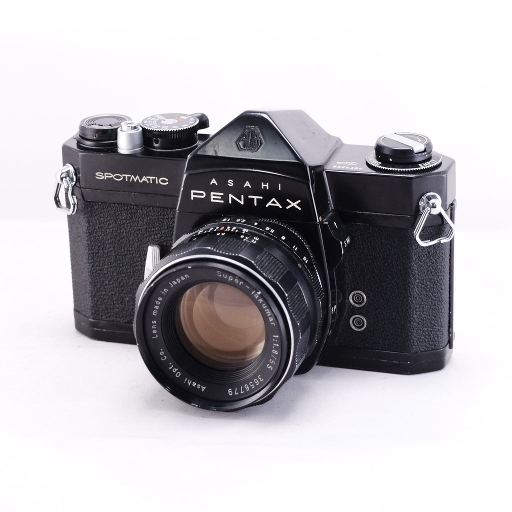 PENTAX SP black + Super Takumar 55mm F1.8