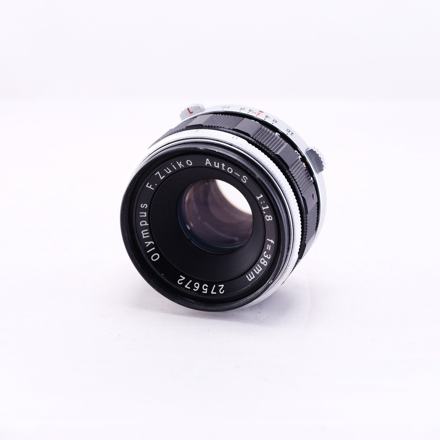 OLYMPUS F.Zuiko Auto-S 38mm F1.8 [PEN-F]*整備品